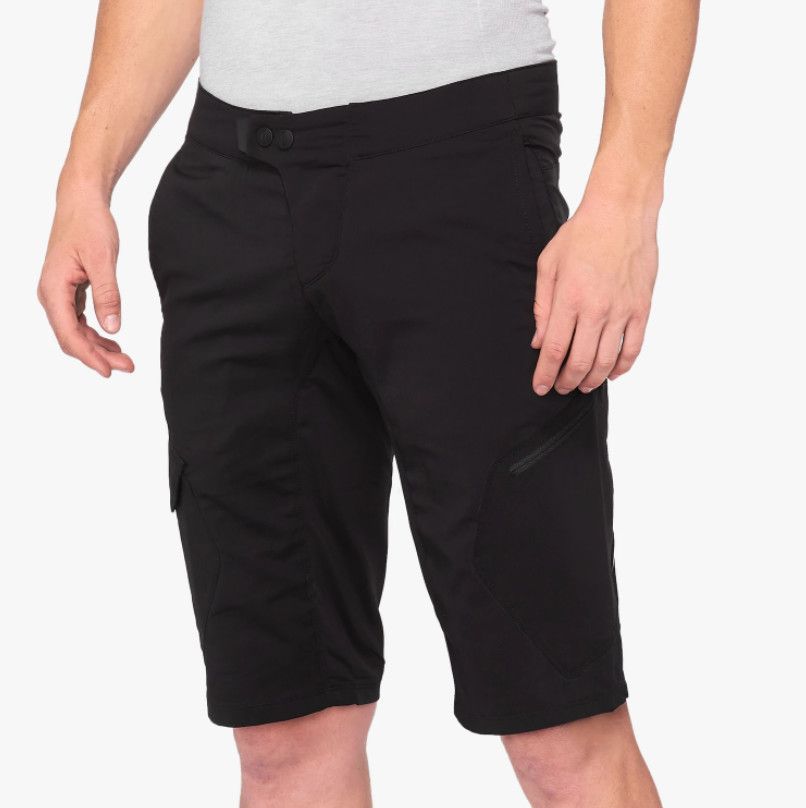 Short 100% Ridecamp Noir, Size: 30