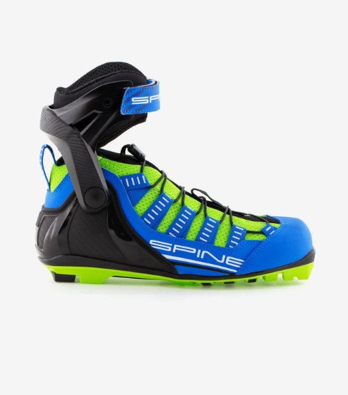 Bottes Spine Concept Skiroll Skate 17 (NNN) Bleu/Lime, Size: 40eu