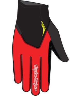 Gant long Troy Lee Designs Ace Mono Rouge, Size: Small