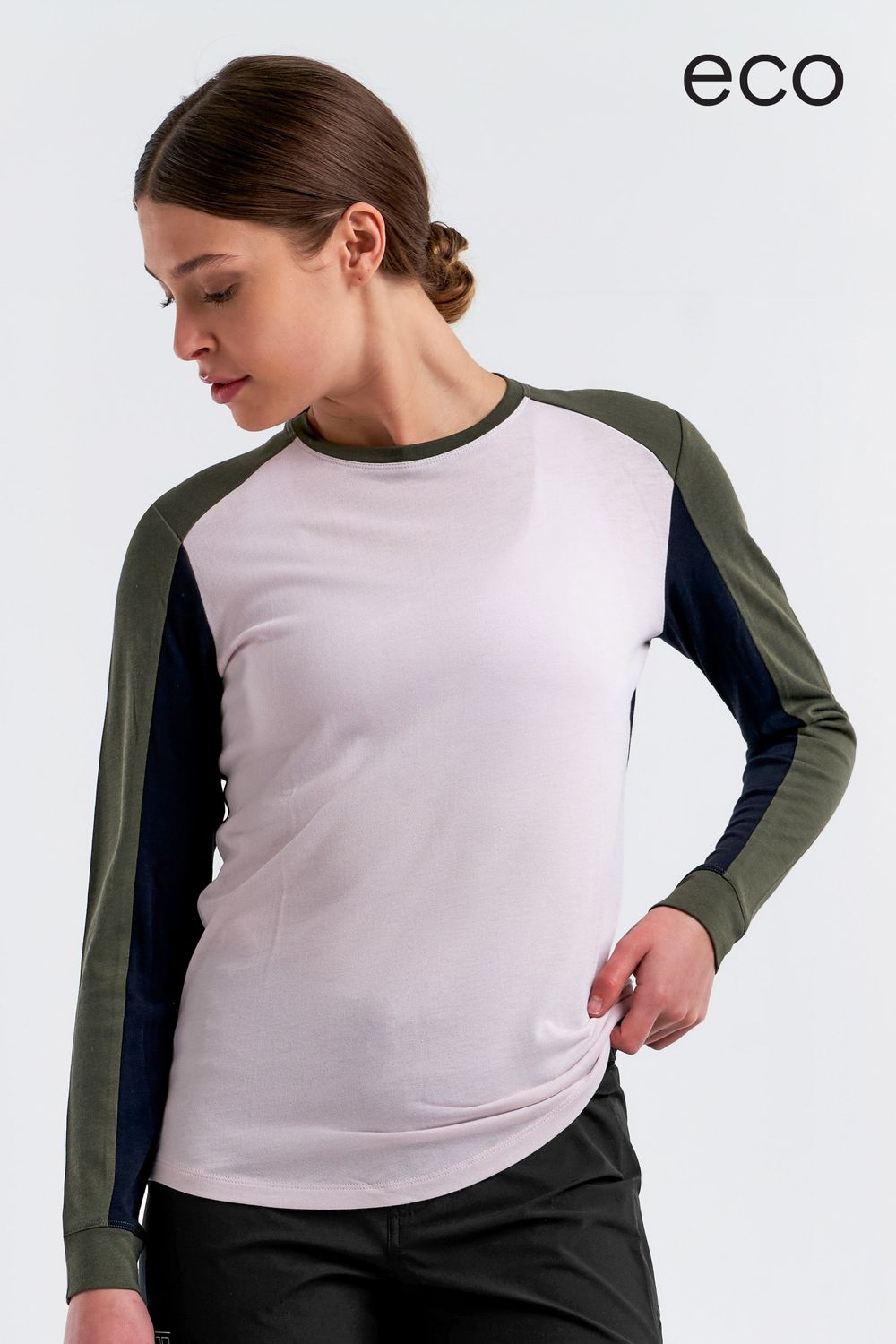 Maillot manches longues Peppermint Peak Lilas, Size: XSmall
