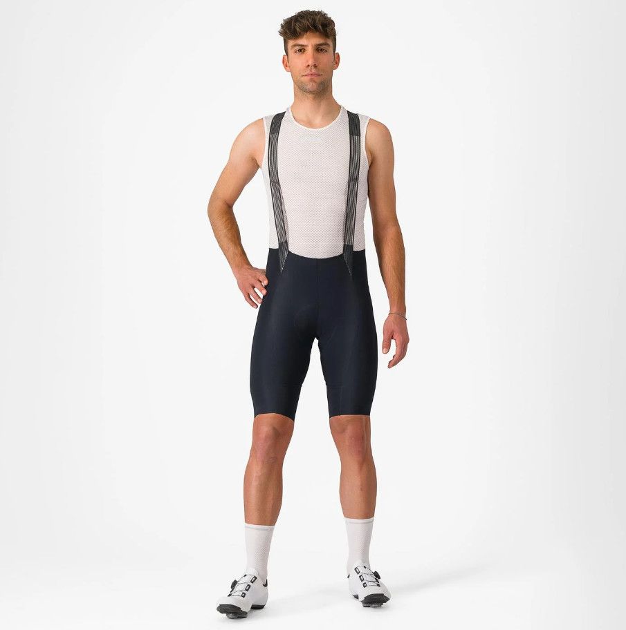 Bib court Castelli Free Aero RC Noir, Size: Small