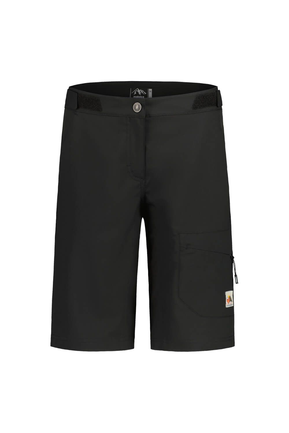 Short Maloja CardaminaM. Femme Noir, Size: Small