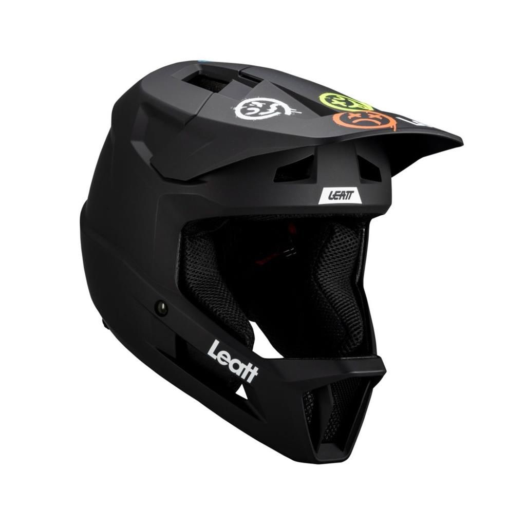 Casque Leatt Gravity 1.0 Junior Noir, Size: (51-52cm) XXSmall