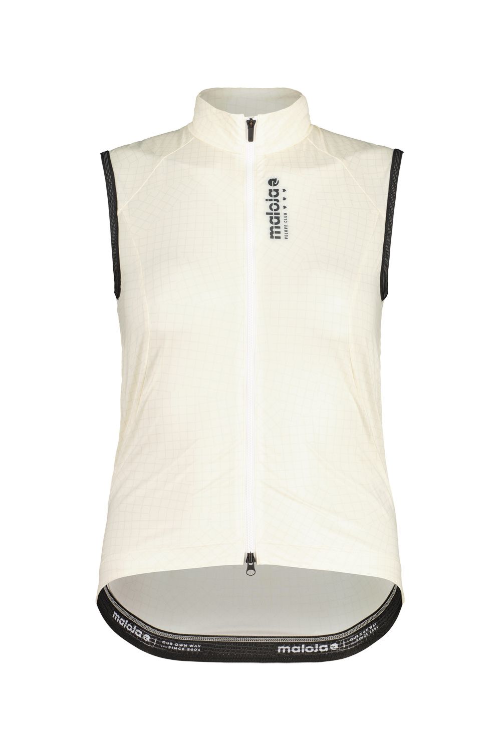 Veste sans manches Maloja VeldaM Femme Blanc Cassé, Size: Small
