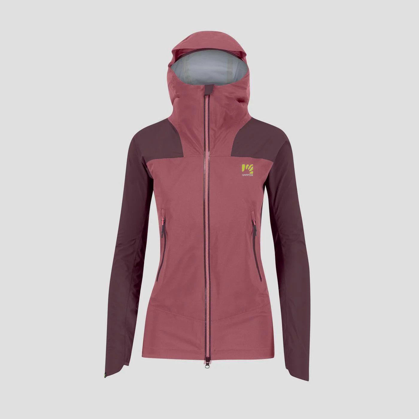 Manteau Karpos Valsesia Shell Femme Rose/Bordeau, Size: XSmall