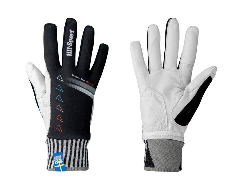 Gants Lill-Sport Legend Thermo Slim Femme Noir, Size: XSmall (5)