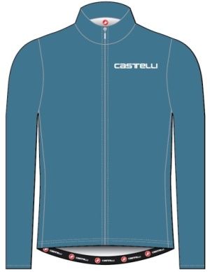 Maillot manches longues Castelli Strada Femme Bleu, Size: XSmall
