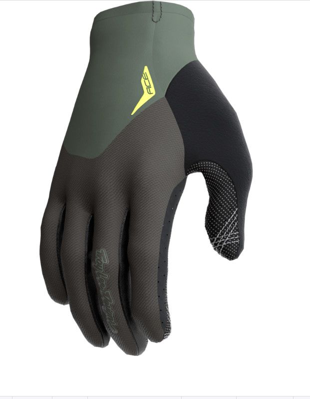 Gant long Troy Lee Designs Ace Mono Olive, Size: Small