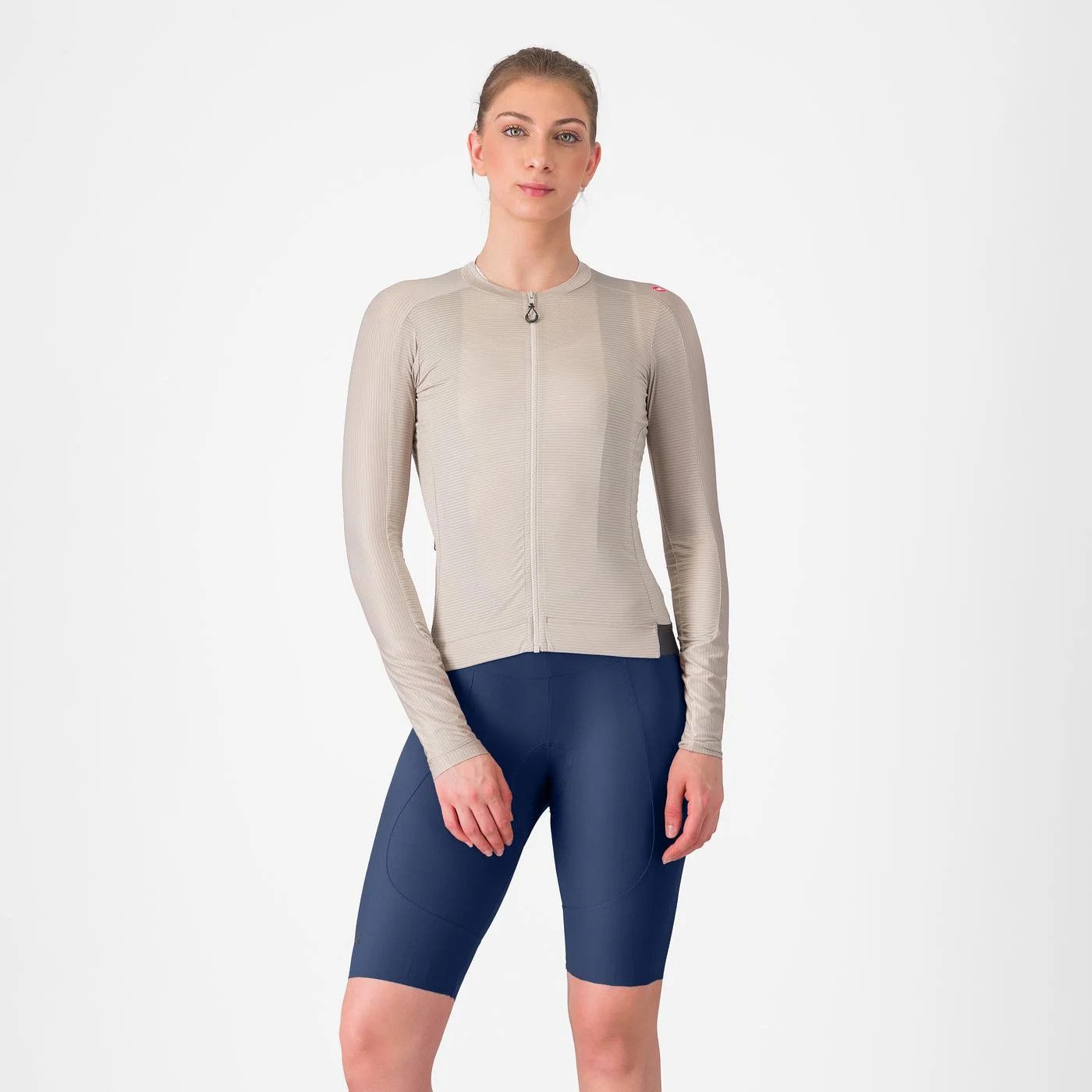 Bib court Castelli Espresso DT Femme Bleu Belge, Size: XSmall
