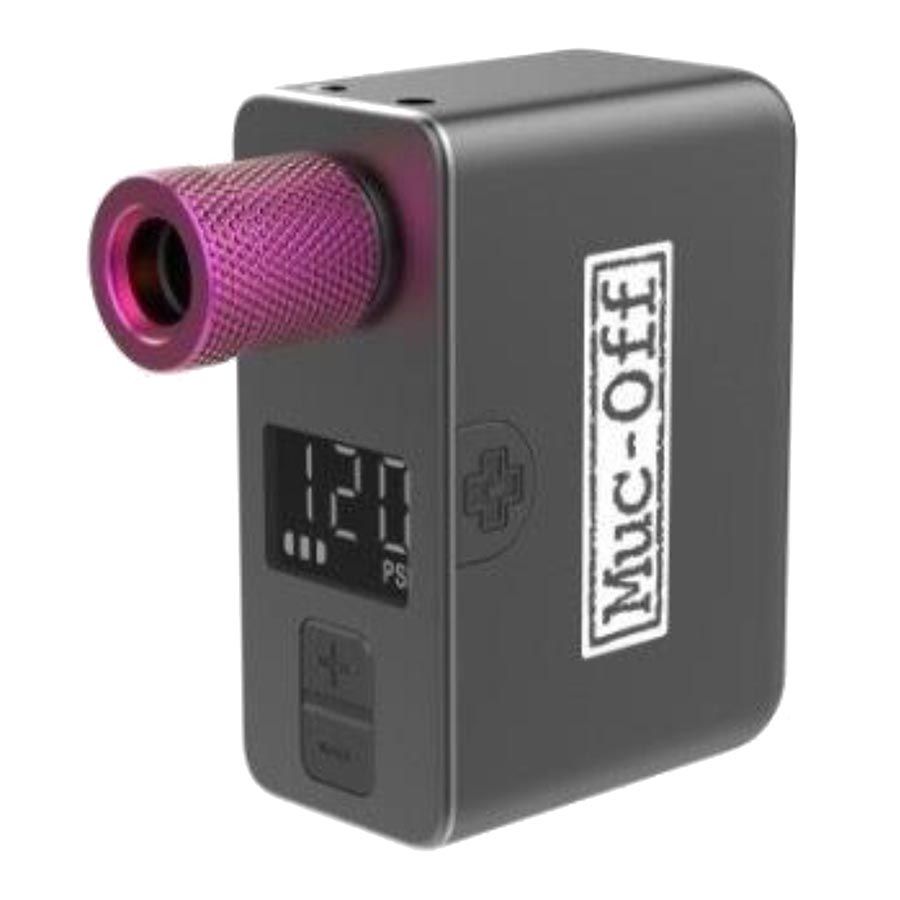 Pompe Muc-Off, Airmach Electric Mini Inflator 100psi, Universelle, Noir