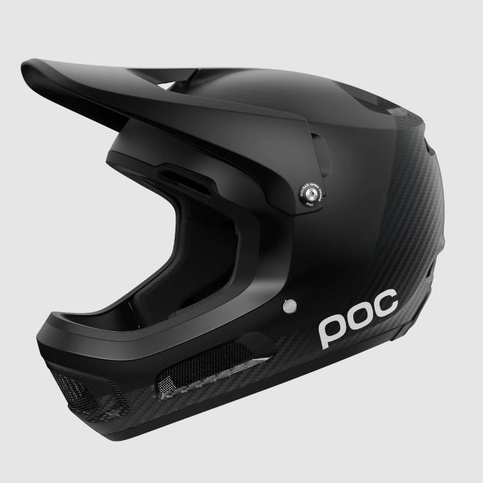Casque intégral POC Coron Air Carbon MIPS Noir