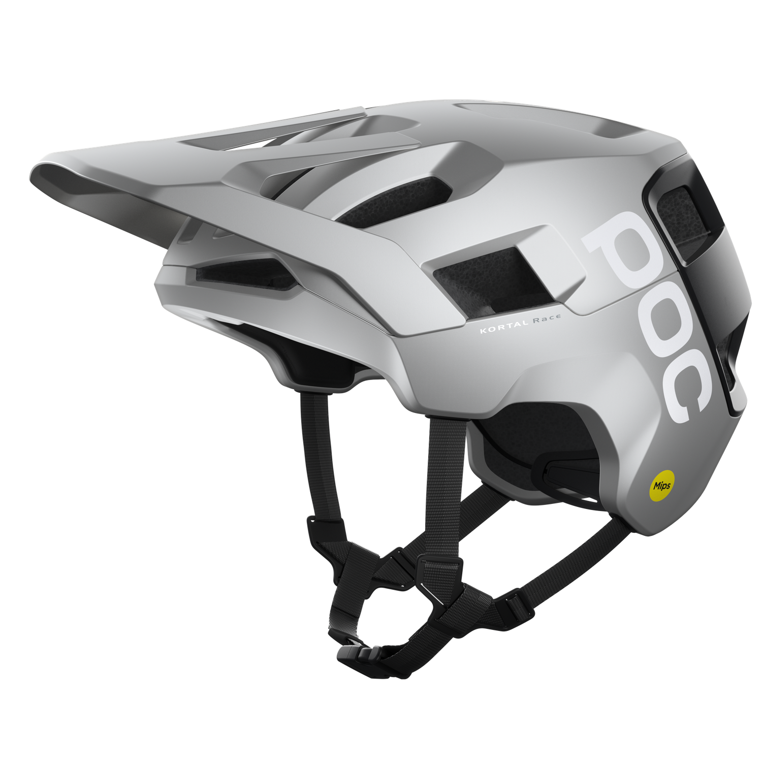 Casque POC Kortal Race MIPS Argenté Mat/Noir