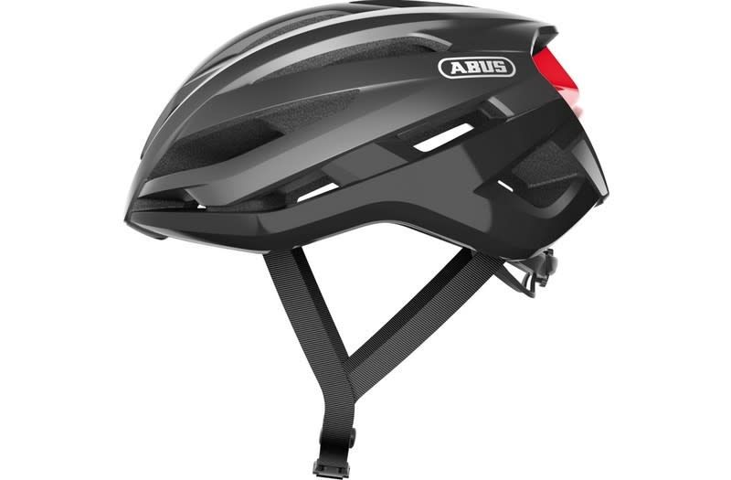 Casque Abus, StormChaser Titane/Rouge