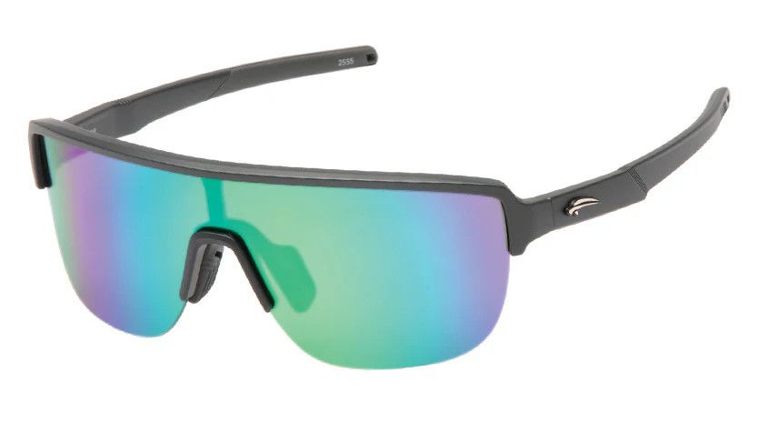 Lunettes Atmosphere Dope Noir Mat - Lentille Vert Revo