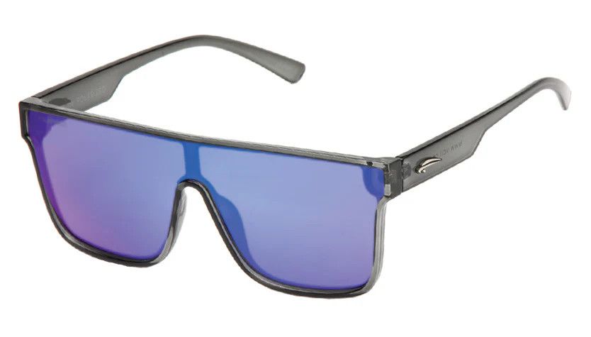 Lunettes Atmosphere Laguna Gris Foncé Cristal - Lentille Bleu Revo