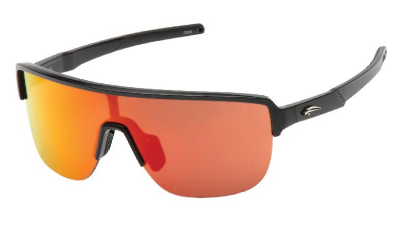 Lunettes Atmosphere Dope Noir Mat - Lentille Rouge Revo