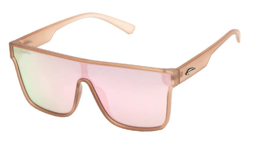 Lunettes Atmosphere Laguna Taupe Cristal Mat - Lentille Rose Revo