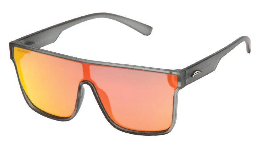 Lunettes Atmosphere Laguna Gris Foncé Cristal Mat - Lentille Rouge Revo