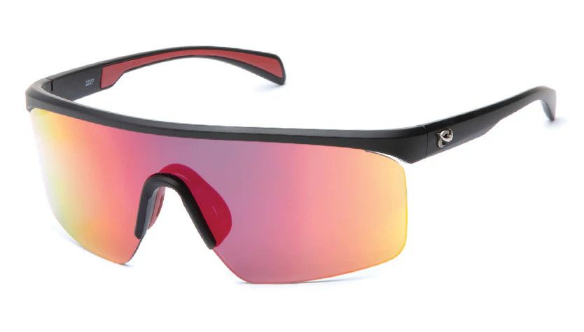 Lunettes Urban Element Ego Noir Mat - Lentille Rouge Revo