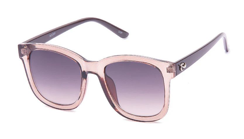 Lunettes Urban Element London Marron Cristal - Lentille Fumé/Rose Dégradé