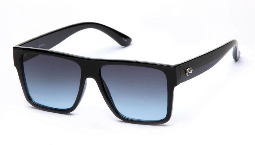 Lunettes Urban Element Gemini Noir- Lentille Fumé/Bleu Dégradé