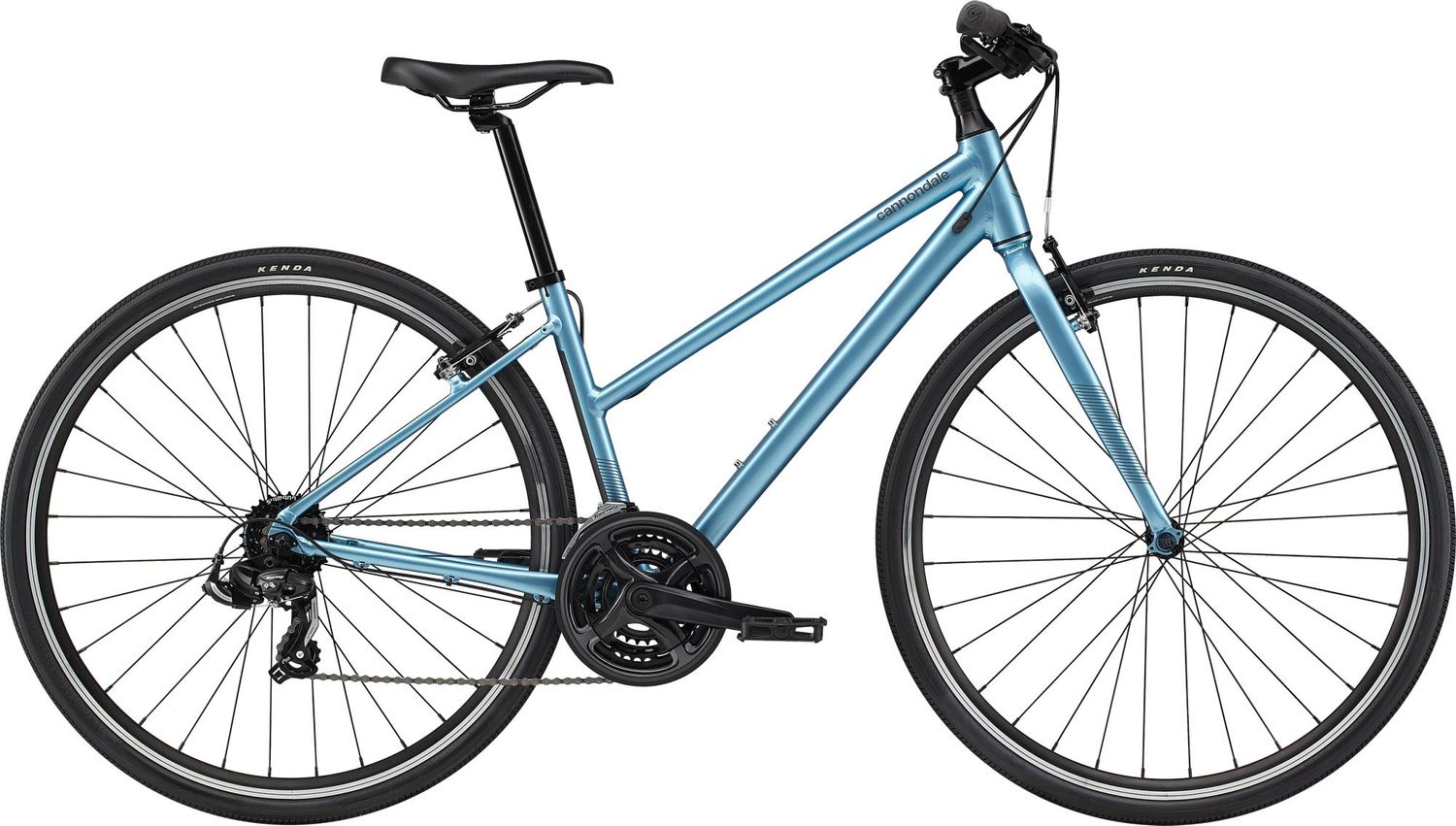 Cannondale Quick 6 Remixte Bike (Steel Blue)