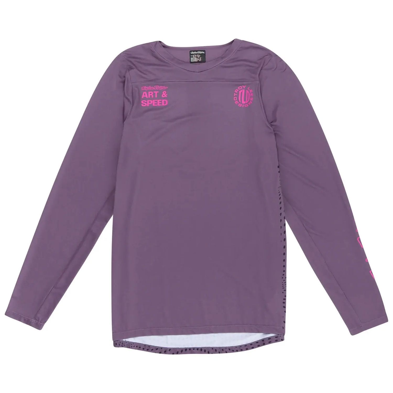 Maillot manches longues Troy Lee Designs Skyline Radioscape Violet Foncé
