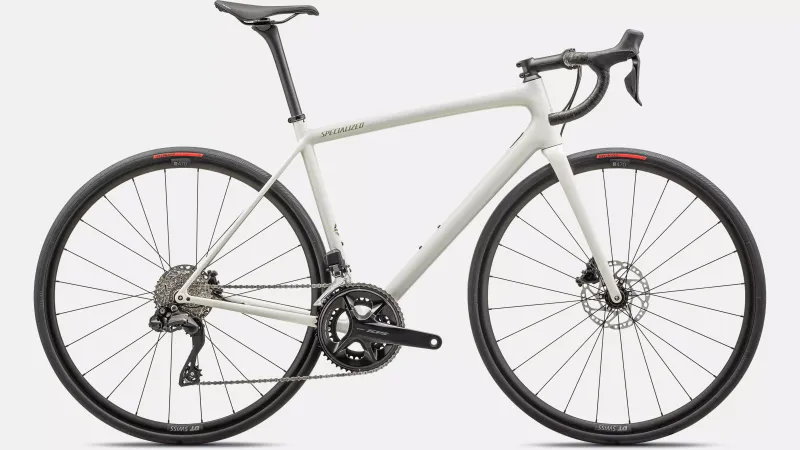 Specialized Aethos Comp Shimano 105 Di2 2025 Bike (White)