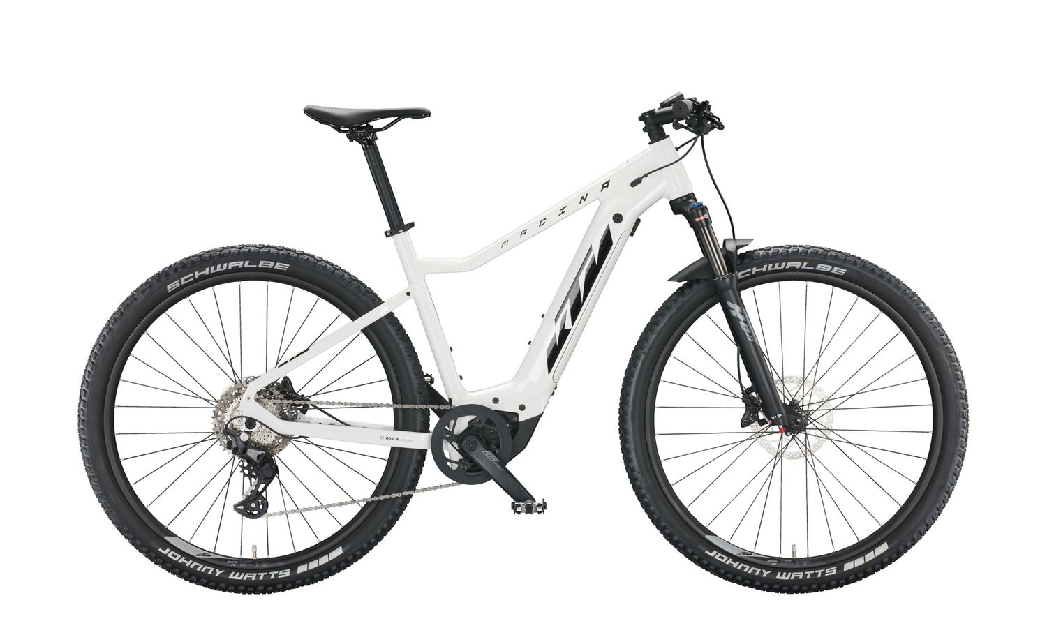 KTM Macina Race 591 eMTB (White)
