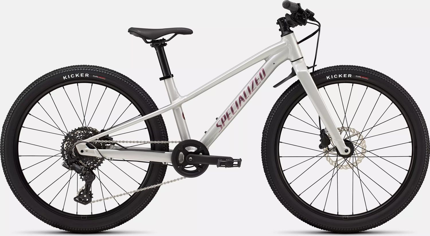Vélo Specialized Riprock 24po 2026 Blanc Dolomite/Quartz Métallisé