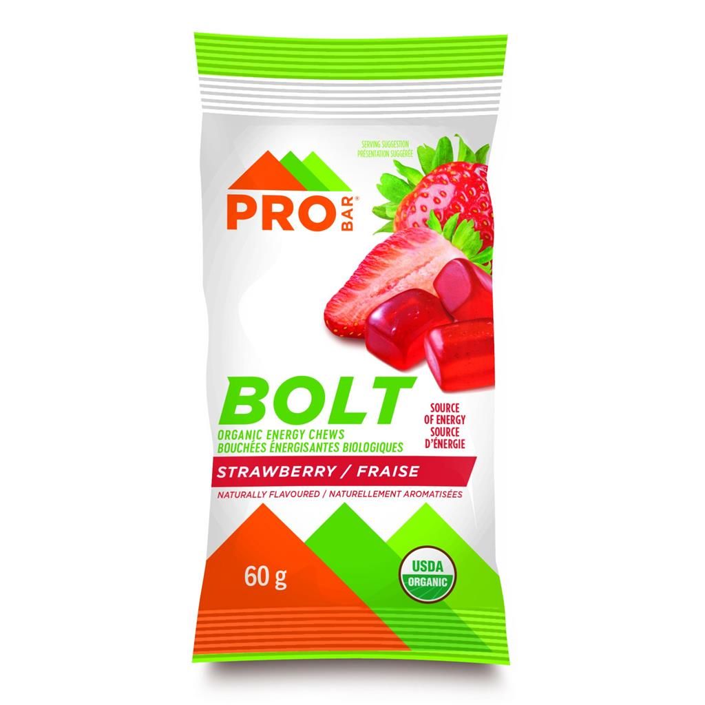 Jujubes énergétiques Pro Bar Fraise 60g