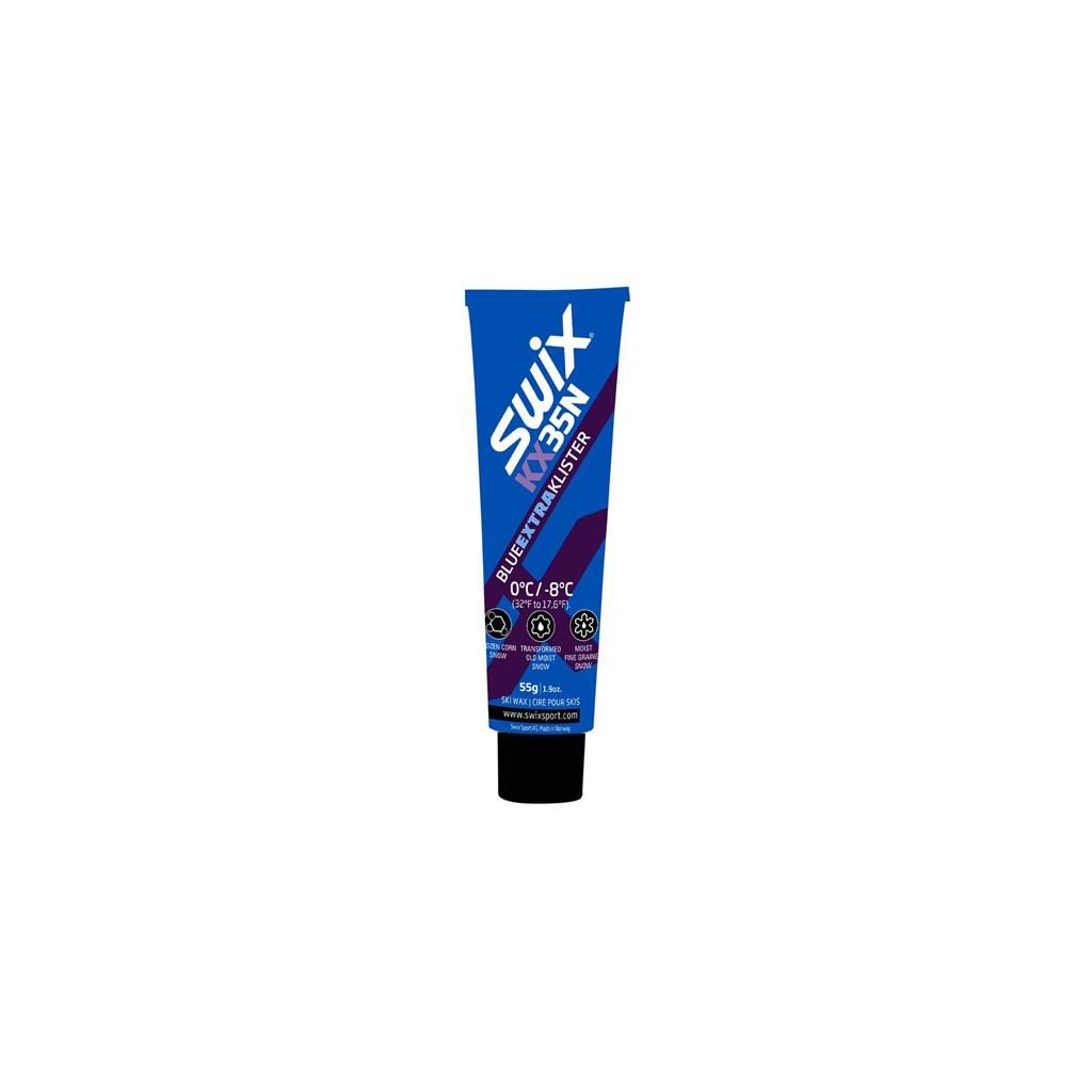 Klister Swix KX35N Bleu Extra 0/-8C 55g