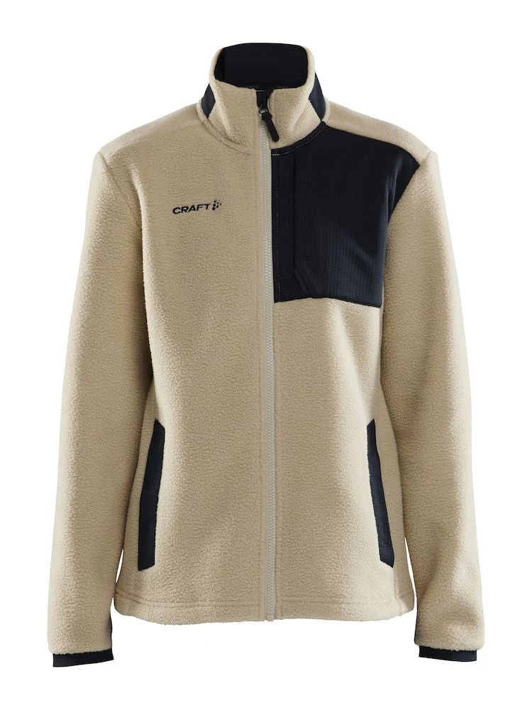 Veste polaire Craft ADV Explore Femme Ecru/Noir, Size: XSmall