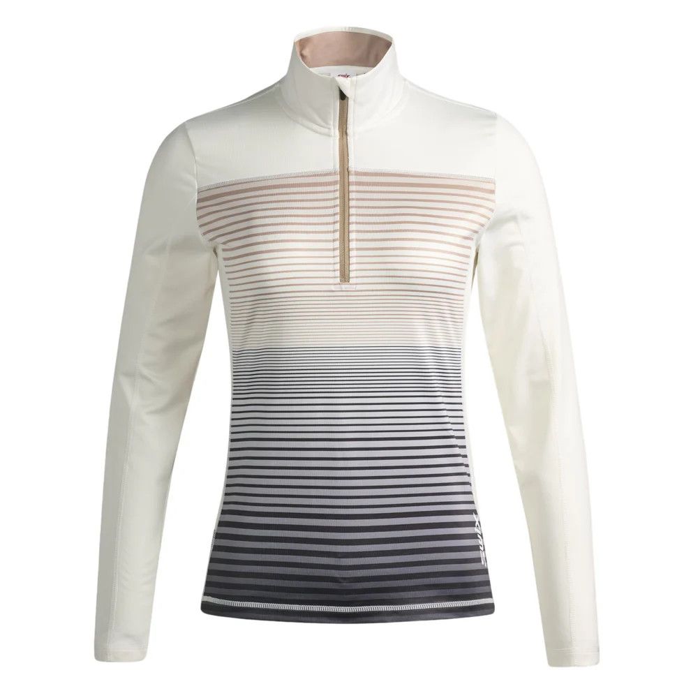 Chandail manches longues Swix Tista 1/2 Zip Femme Blanc Neige, Size: XLarge