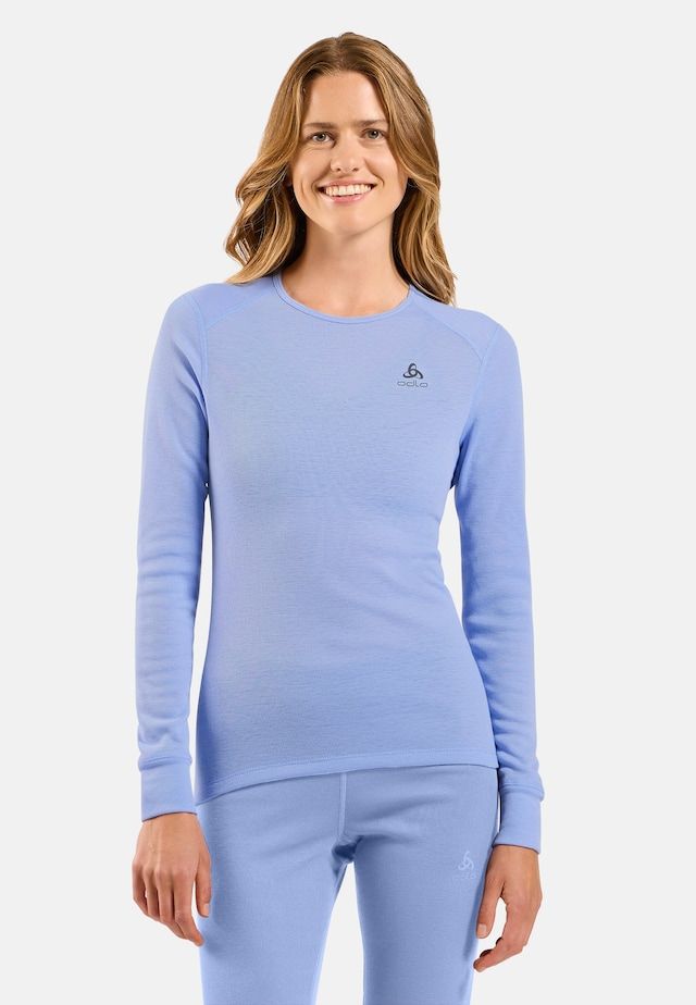 Sous-vêtement manches longues Odlo Active Warm Femme Bleu Héron, Size: XSmall