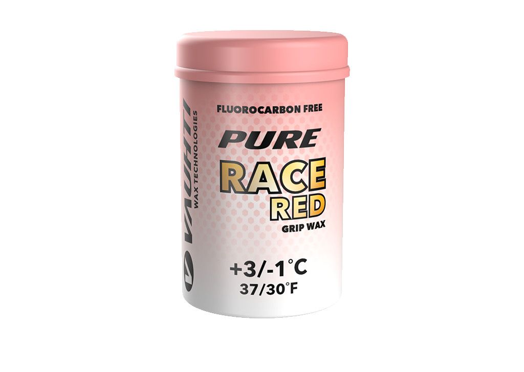 Fart d&#39;adhérence Vauhti Pure Race Rouge Old Snow +3/-1C 45g