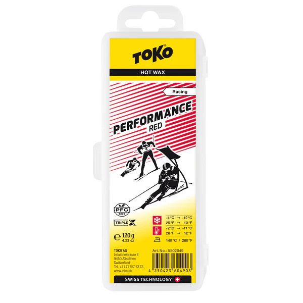Fart de glisse Toko Performance Rouge Paraffin 120g