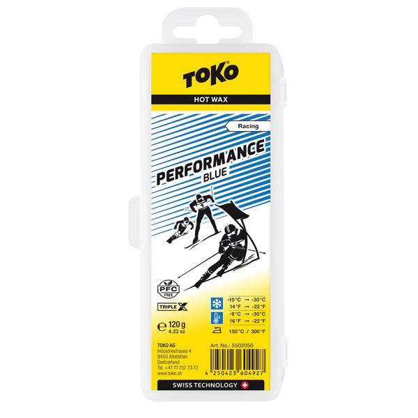 Fart de glisse Toko Performance Bleu Paraffin 120g