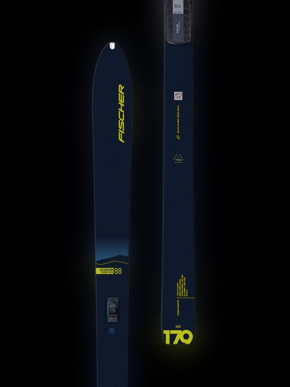 Ski Fischer Excursion 88 Crown / Dual Skin Xtralite (peaux non incluse) 2026