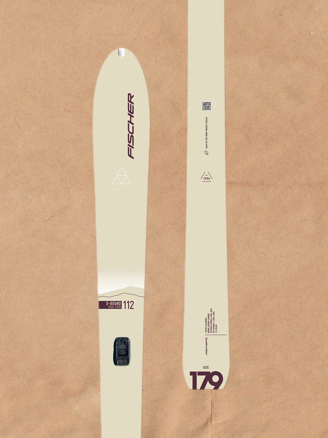 Ski Fischer S-Bound 112 Crown / Dual-Skin Xtralite (skin non incluse) 2026