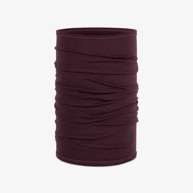 Cache-cou Buff Merino Lightweight Solid Grenat
