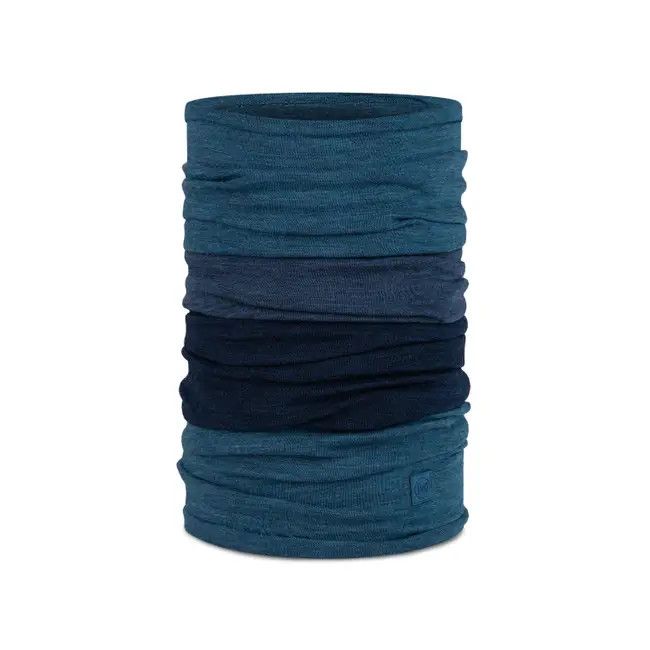 Cache-cou Buff Merino Move Multifunctional Bleu Denim