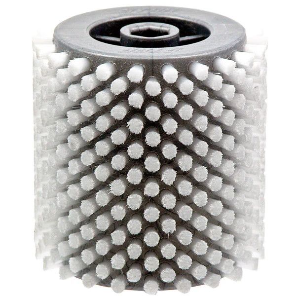 Brosse Rotative Star Soft White Nylon 70mm