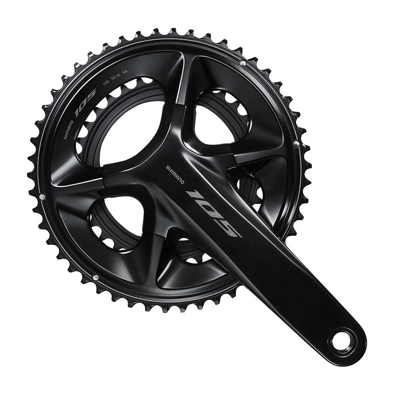 Pédalier Shimano, 105 FC-R7100, Speed: 12, Hollowtech II, 170mm, 52/36T, Black, Road Disc, IFCR7100CX26