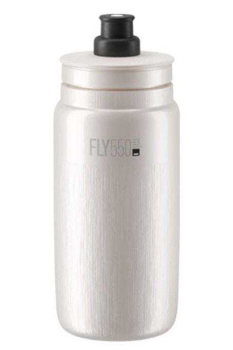 Bidon Elite Fly Tex 550ml Blanc Perle