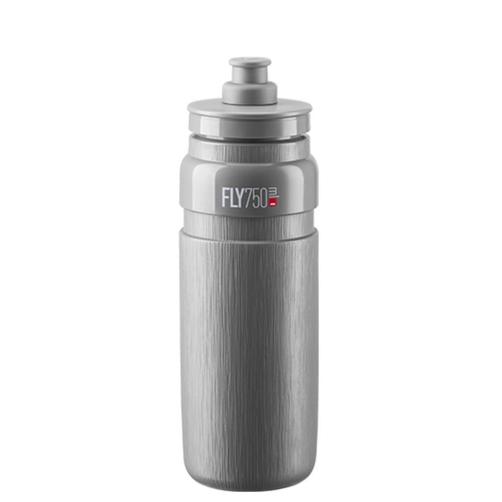 Bidon Elite Fly Tex 750ml Gris