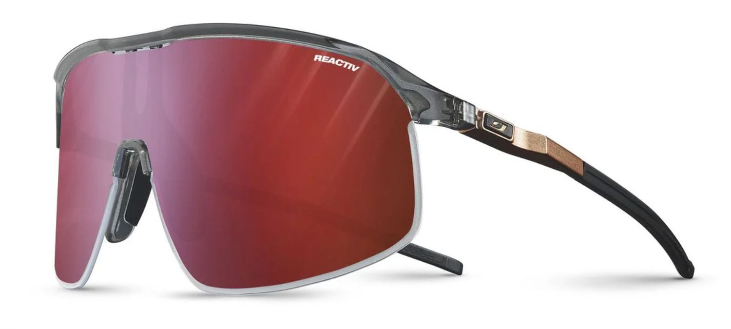 Lunette Julbo Density Noir/Cuivre - Lentille Photochromique Reactiv HC cat:0 à 3