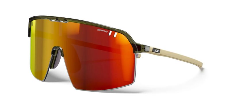 Lunette Julbo Armée/Beige Mat - Lentille Photochromique Reactiv cat:1 à 3