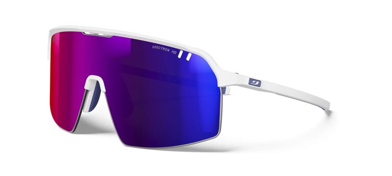 Lunette Julbo Intensity Blanc/Bleu- Lentille Spectron 3 HD cat:3