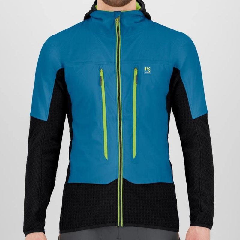 Manteau à capuche Karpos Alagna Plus 2.0 Bleu/Noir